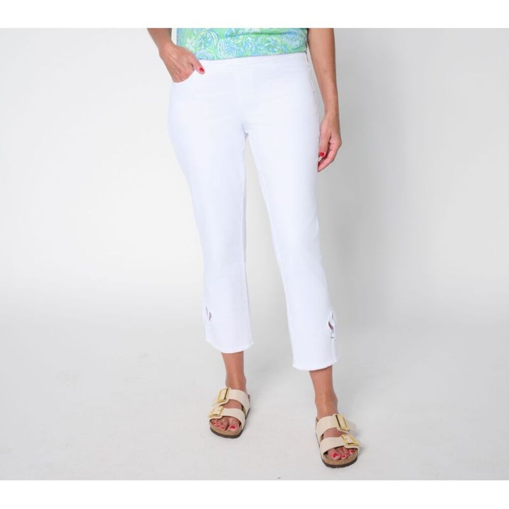 Belle by Kim Gravel Women's Petite Pants 4P Make Your Selection: White A726353